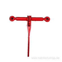 Red Coated Surface Lever Type Load Binder With Pawl Hook